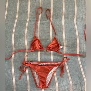 Solid & Striped string bikini